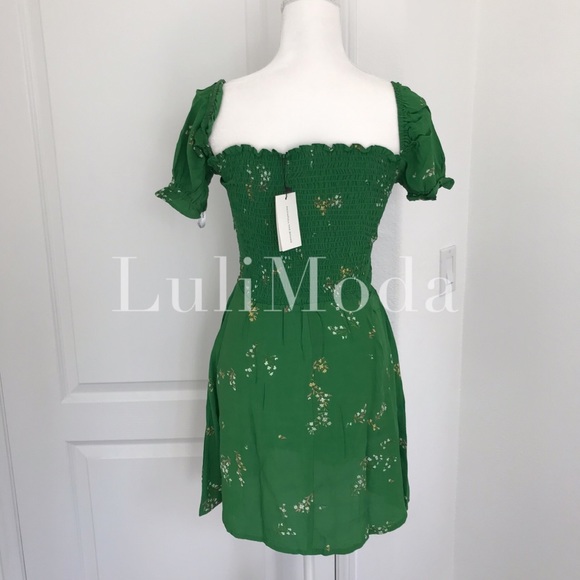 Faithfull The Brand Castillo Myrtille Floral Dress - Picture 5 of 8